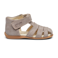 PomPom - Starters Fringe Sandal // Glitter Silver